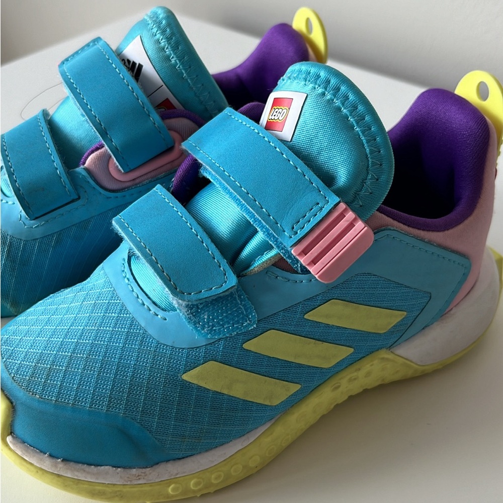 Toddler girl Lego Adidas sneaker - 8c